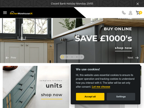 'kitchenwarehouseltd.com' screenshot