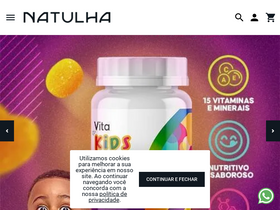 'natulha.com.br' screenshot