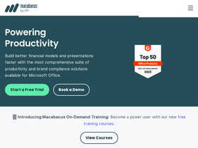 'macabacus.com' screenshot