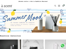 ascent.com.mx homepage screenshot