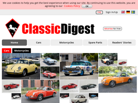 'classicdigest.com' screenshot
