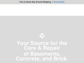 'radonseal.com' screenshot