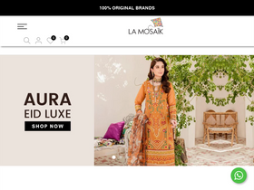 'lamosaik.com' screenshot