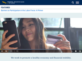 'stlouisfed.org' screenshot