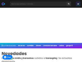 'karaoplay.com' screenshot