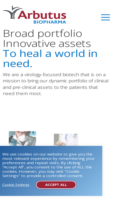 arbutusbio.com