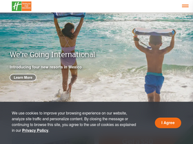 'holidayinnclub.com' screenshot