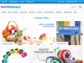 'breiwebshop.nl' screenshot