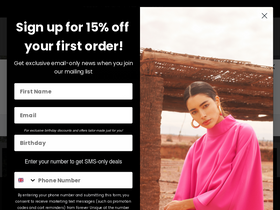 'foreverunique.com' screenshot