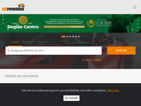 'sulrevendas.com.br' screenshot