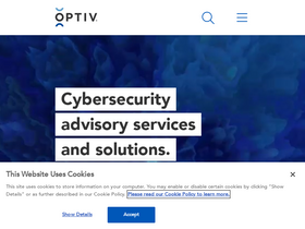 'optiv.com' screenshot