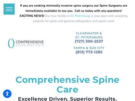 'csiortho.com' screenshot