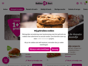 'bakkerbart.nl' screenshot