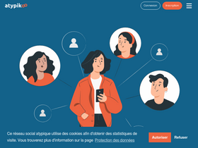'atypikoo.com' screenshot