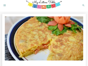 'mylatinatable.com' screenshot