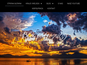 'podrozniczy.blog' screenshot