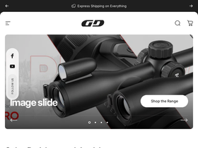 goingdark.com.au homepage screenshot