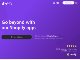 Qikify website screenshot