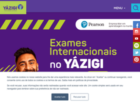 'yazigi.com.br' screenshot