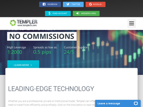 'templerfx.com' screenshot