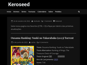 Ousama Ranking: Yuuki no Takarabako - Dublado - Ranking of Kings
