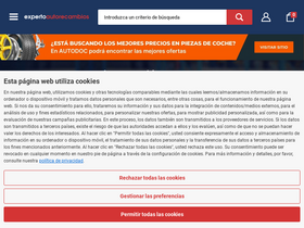 'expertoautorecambios.es' screenshot