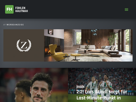 'fohlen-hautnah.de' screenshot