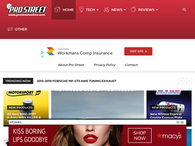 'prostreetonline.com' screenshot