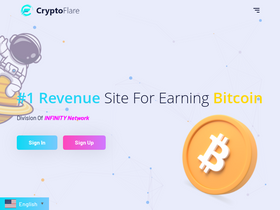 'cryptoflare.net' screenshot