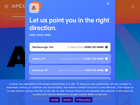 'apexentertainment.com' screenshot