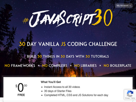 'javascript30.com' screenshot