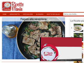 'ricettemania.it' screenshot