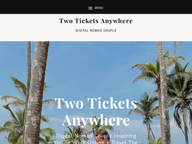 'twoticketsanywhere.com' screenshot