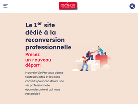 'nouvelleviepro.fr' screenshot