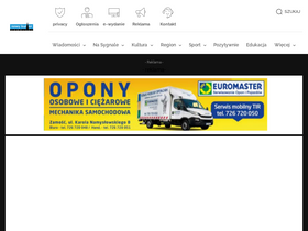 'kurierzamojski.pl' screenshot