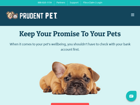 'prudentpet.com' screenshot