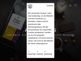 'happycoffee.org' screenshot