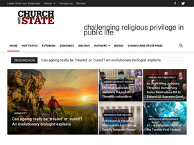 'churchandstate.org.uk' screenshot