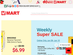 'hmart.com' screenshot