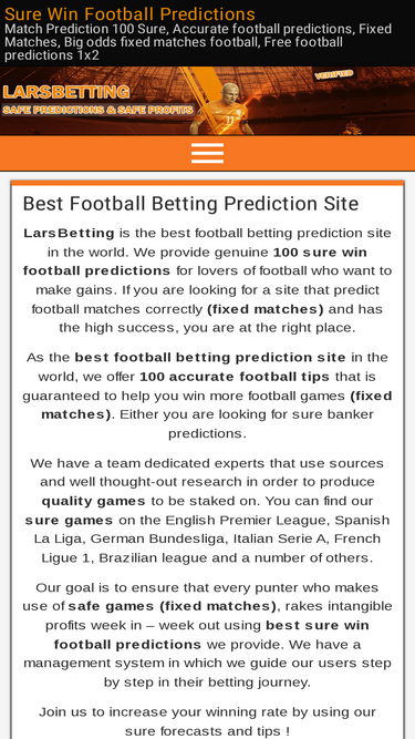 Larsbetting discount