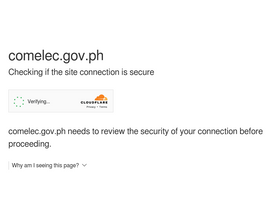 'comelec.gov.ph' screenshot