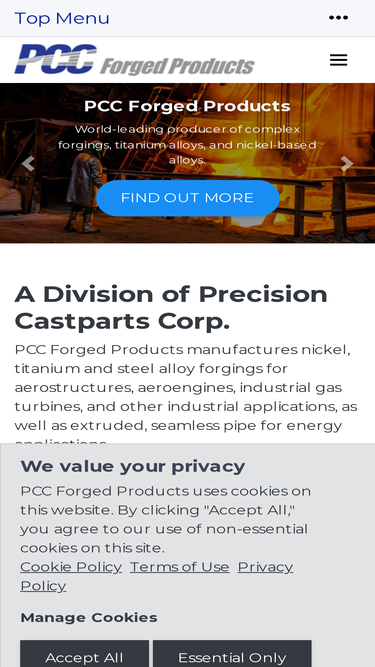 pccforgedproducts.com