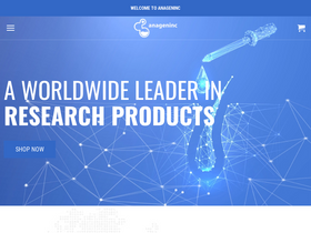 'anageninc.com' screenshot