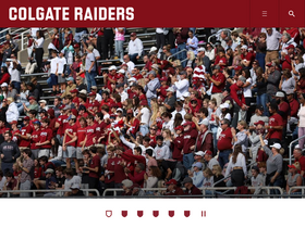 'colgateathletics.com' screenshot