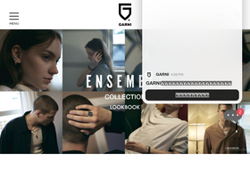 'garni-store.com' screenshot