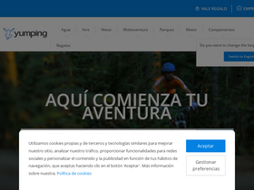 'yumping.com' screenshot