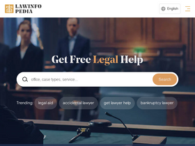 'lawinfopedia.com' screenshot