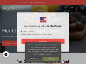 'veloforte.com' screenshot