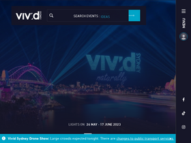 'vividsydney.com' screenshot