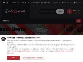 'darts-point.com' screenshot